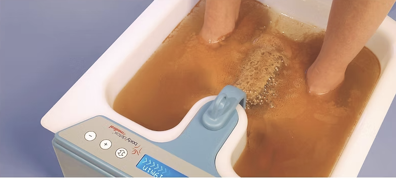 Body Detox Fussbad nach der Anwendung